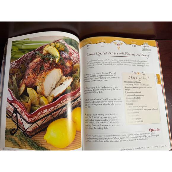 Hot Recipes in Cool Dishes by Tara McConnell Paperback 2010 QVC TEMPTATIONS - Picture 9 of 9